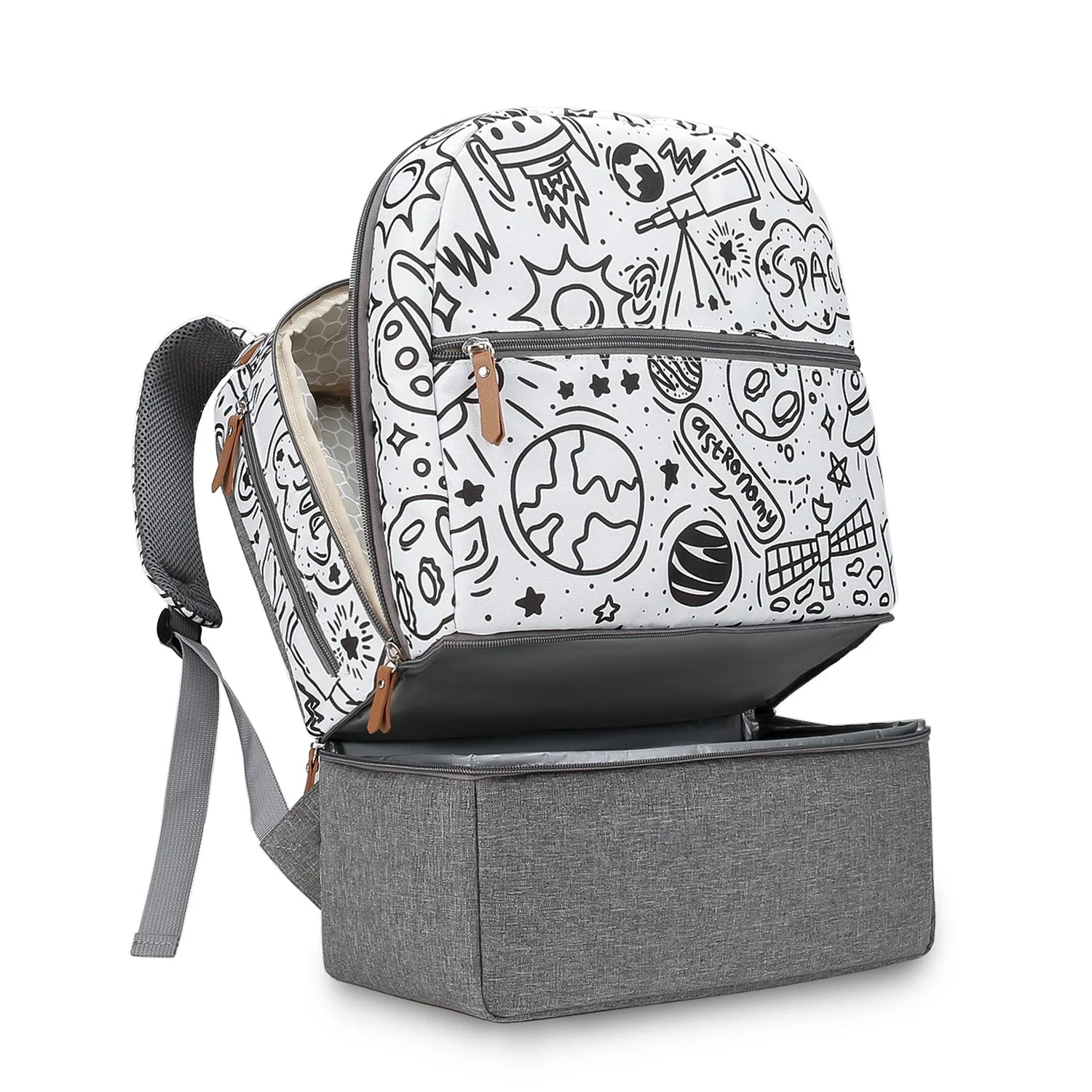New Baby Diaper Bag Backpack Multifunctional Waterproof Maternity Nappy Bags Mommy Travel Backpack Stroller Bag Baby Nappy Cares