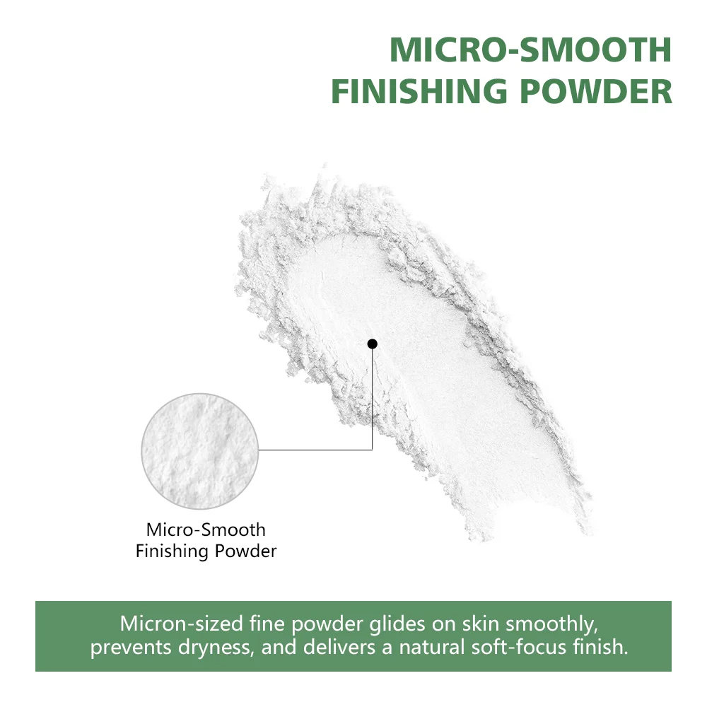 Neo Blurring Powder Setting powder Korean Oil-Control Compact with Pore Blurring Smoothing Finish Water proof Makeup