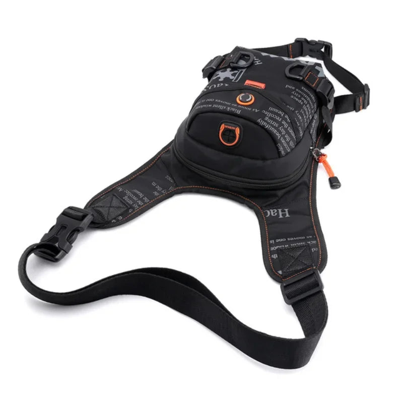 Running Bag Messenger Bag waterproof bags for men Riding Leg Bag Multi-Function Sports Men's Chest Bag Portable waist bag
