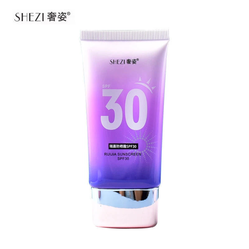 Original SPF30 Shezi Facial Body Sunscreen Whitening BB Cream Milk UV Sunblock Skin Protective Cream Anti-Aging Oil-control