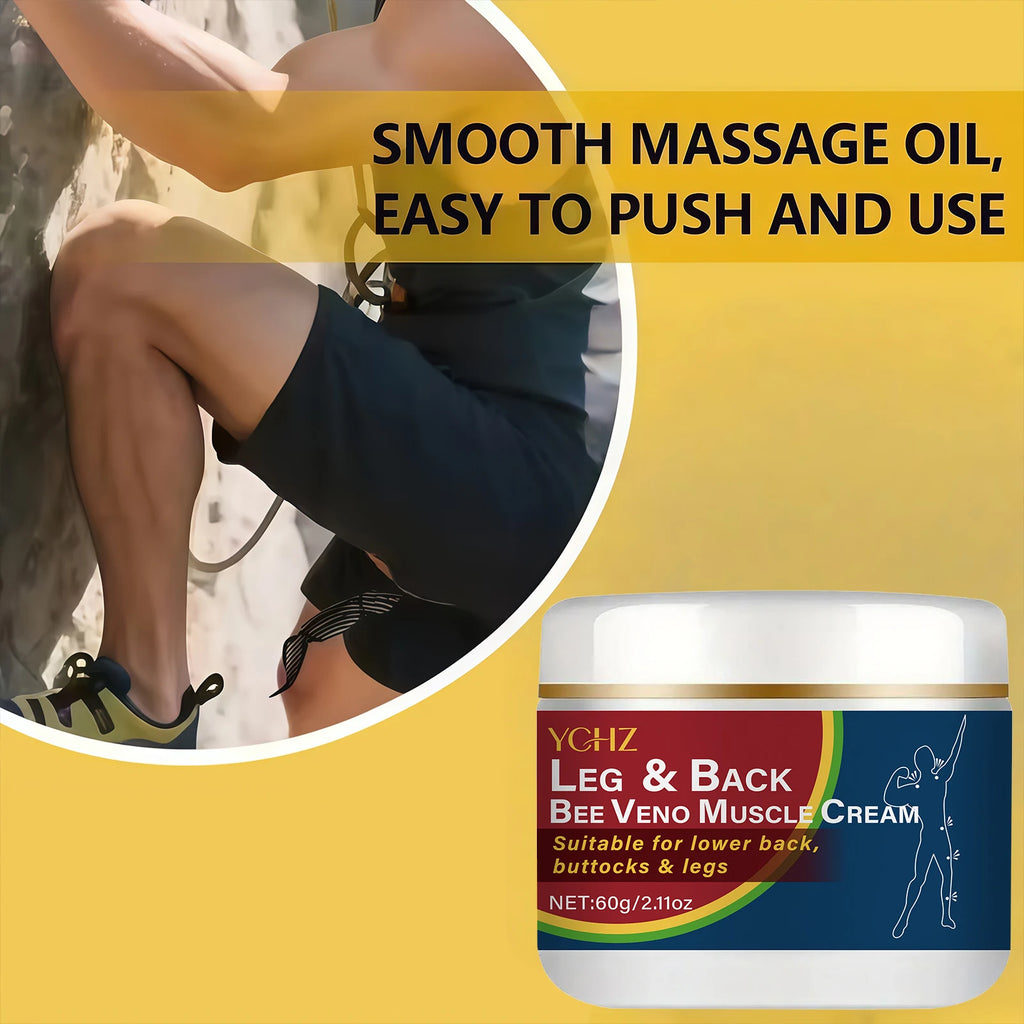 Super Powerful Nerve and Muscle Massage Cream |   Contains Thyme, Magnesium, Menthol, Eucalyptus Oil, Coconut Oil, Artemisia, and Chamomile Essential Oils, Deeply Hydrating. |   Suitable for Foot, Leg, and Hand Areas