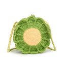 Ladies' Crossbody Bags New Handmade Woven Flower Kawaii Sweet Shoulder Bags High-quality Luxury Brand Crossbody Bags For Girl