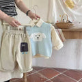 Children's Trousers Fall 2025 New Boys' Cartoon Embroidered Trousers Versatile Trousers Children's Clothing