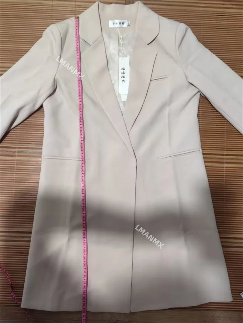 2023 New Spring Autumn Blazers Women Small Suit Long Sleeve Jacket Casual Tops Female Slim Wild Blazers Windbreaker Coat S-3XL