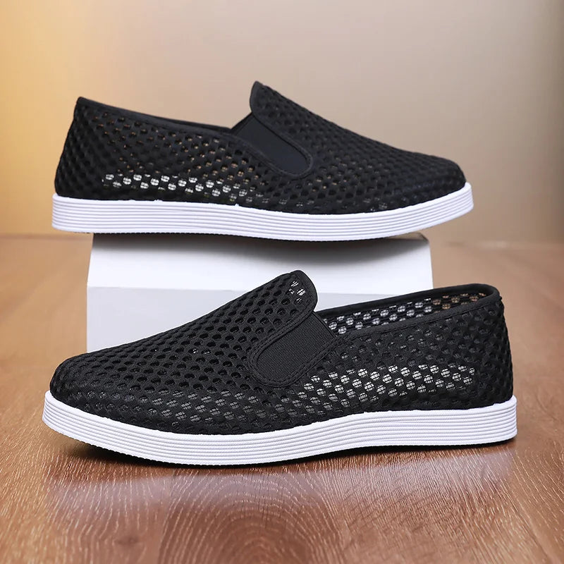 Men's Casual Sneakers Summer Breathable Mesh Lightweight Cheap Free Shipping Shoes