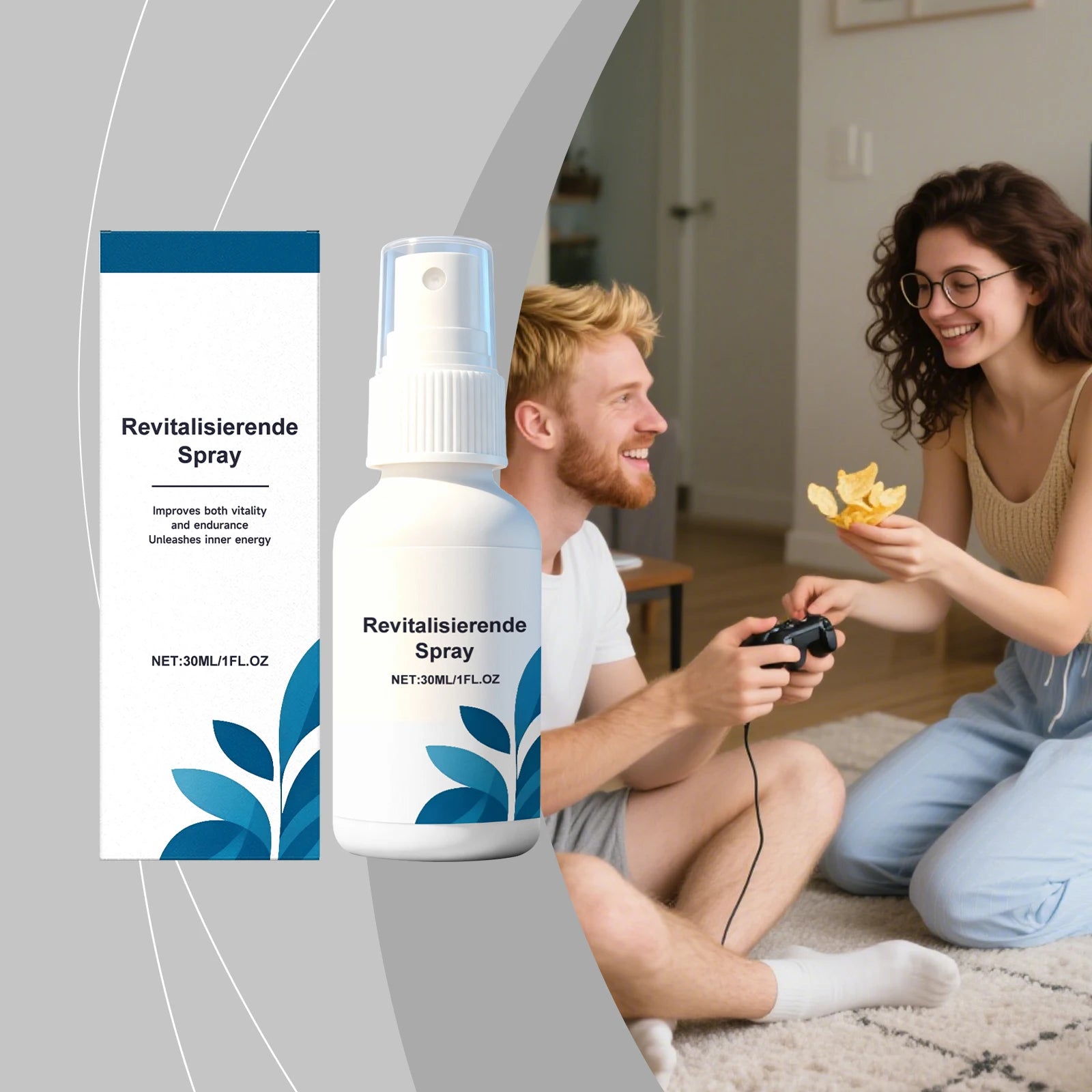 Men's Body Care Spray-Ultra Refreshing & Silky Delicate,Daily Gentle Deep Nourishment, Instantly Absorbing Convenient Body Spray