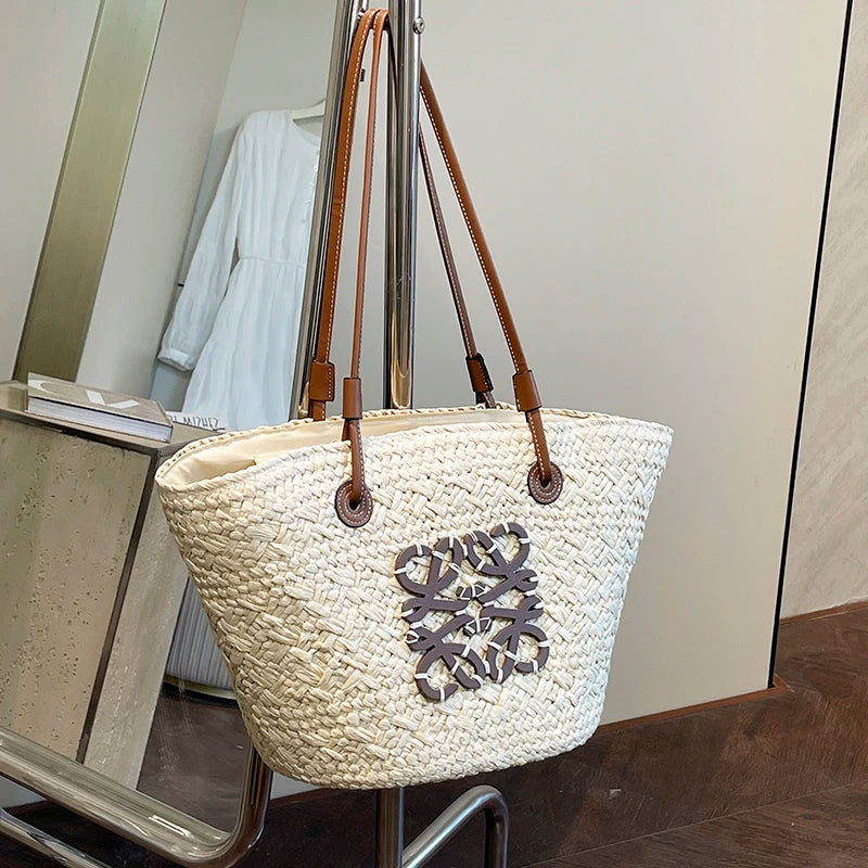 Premium Ladies Tote Bag In Genuine Leather - Women's Shoulder Bag By Famous Designer Classic Elegant Diaper Bags
