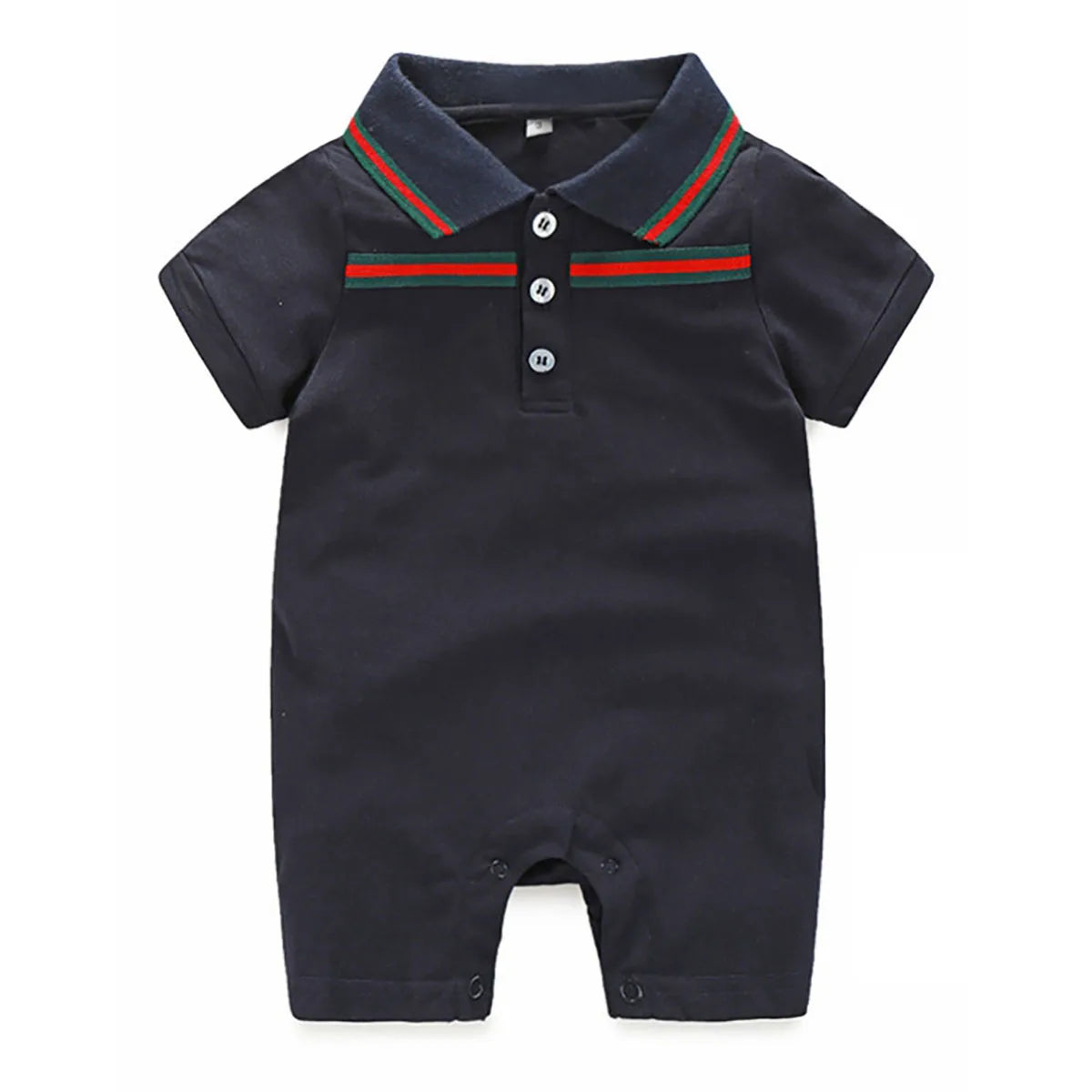 IURNXB Baby Romper Short Sleeve Boys Infant Gentleman Tuxedo Jumpsuit Newborn Outfit Playsuit 100% Cotton Kids Clothes 0-24M