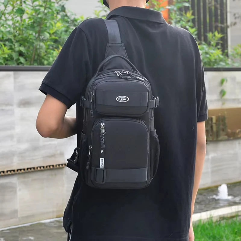 Neutral Crossbody Bags for Men and Women Are Suitable for Travel Use, Including Shoulder Bags and Travel Bags men's chest bag