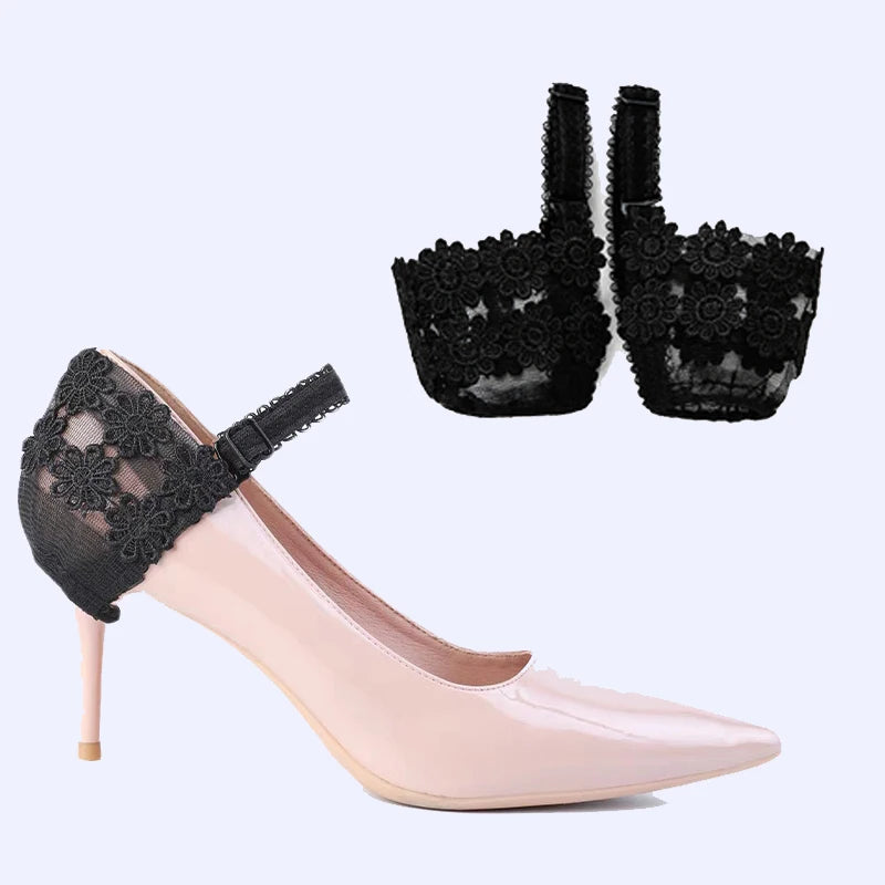 1Pair High Heels Bundle Shoelace Holding Loose Anti-skid Straps Women Elastic Shoe Laces Shoe Accessories Wholesale Dropshipping