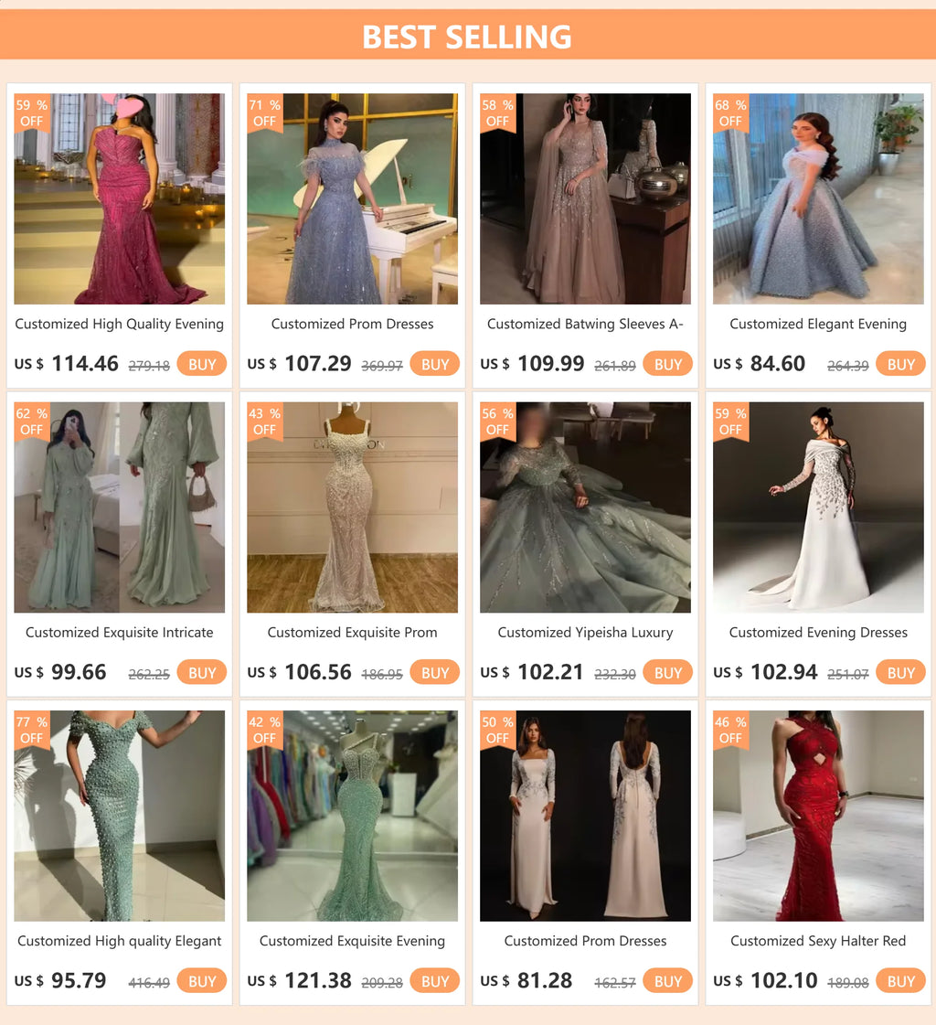 Customized Aso Ebi Short Cocktail Dresses Merimaid High Neck Lace White Wedding Guest Dress Long Sleeves Robe