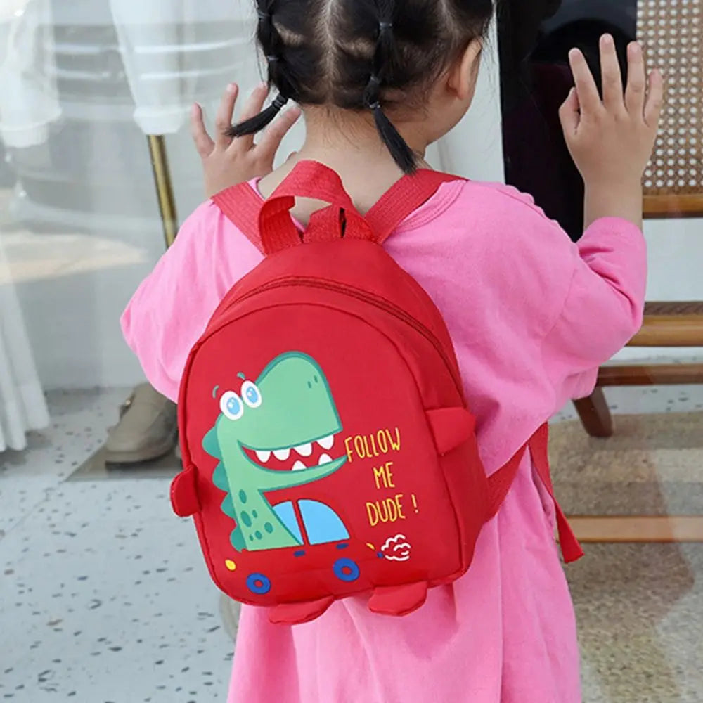 Children Cute Cartoon Dinosaur School Bags Anti-lost Backpacks Toddler Rucksack Kindergarten Schoolbag