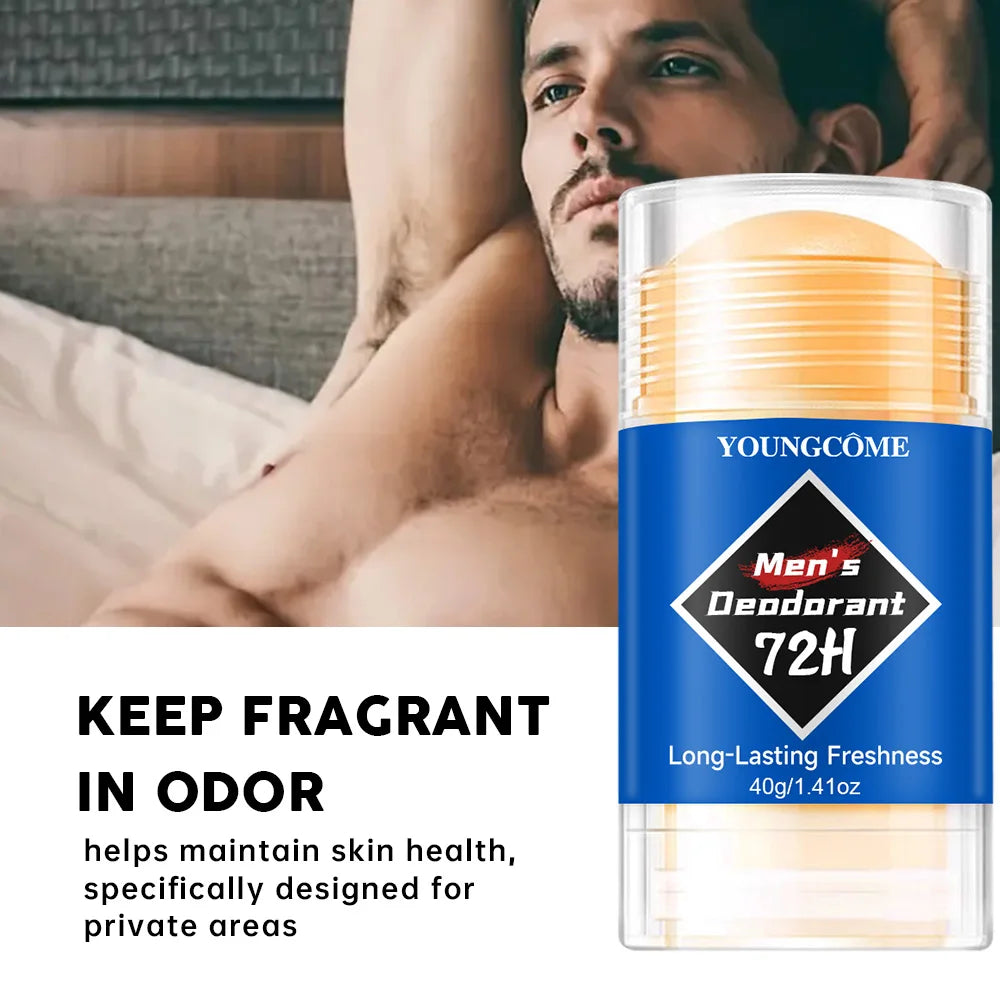 Men Odor Remove Cream Underarm Bad Smell Sweating Removal Armpit Refreshing Antiperspirant Lasting Aroma Deodorant Body Care