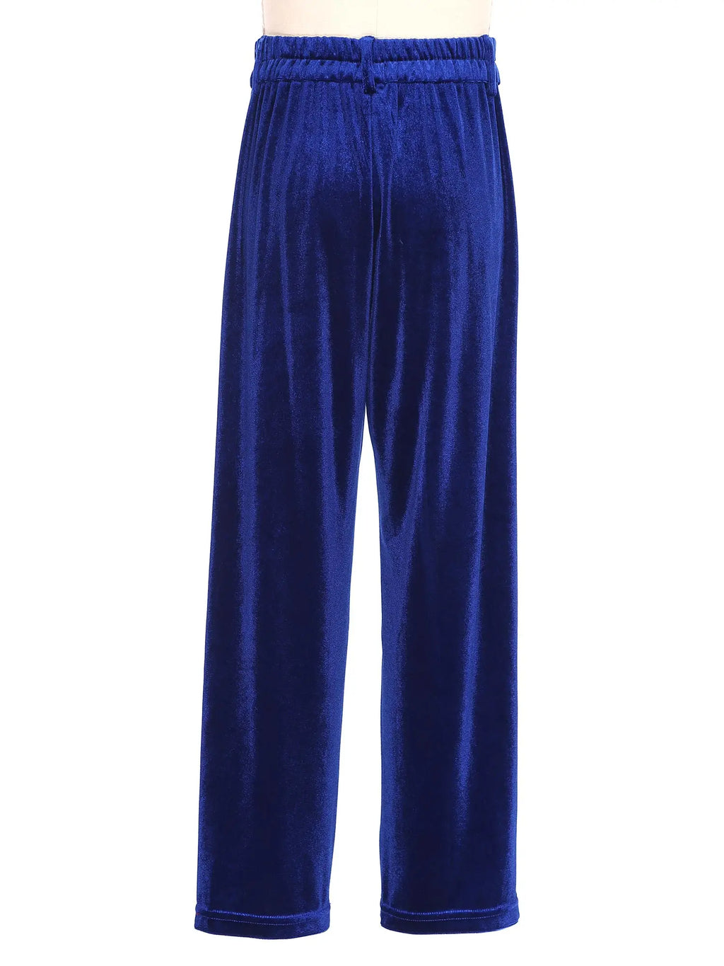 Kids Boys Velvet Pants Gentleman Suit Trousers Christmas Costume Straight Pants for Formal Party Birthday Wedding Child Trousers