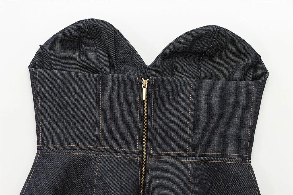 HH Women Denim Blazer Coat Single Breasted Long Sleeve Lapel Suit Jacket With Pockets Female 2025 Spring New Fashion Outwear