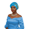 Ready African Auto Gele Headtie Women's Turban Cap Nigeria Wedding Geles Muslim Head Wraps Bonnet Turbante Mujer 2026 New