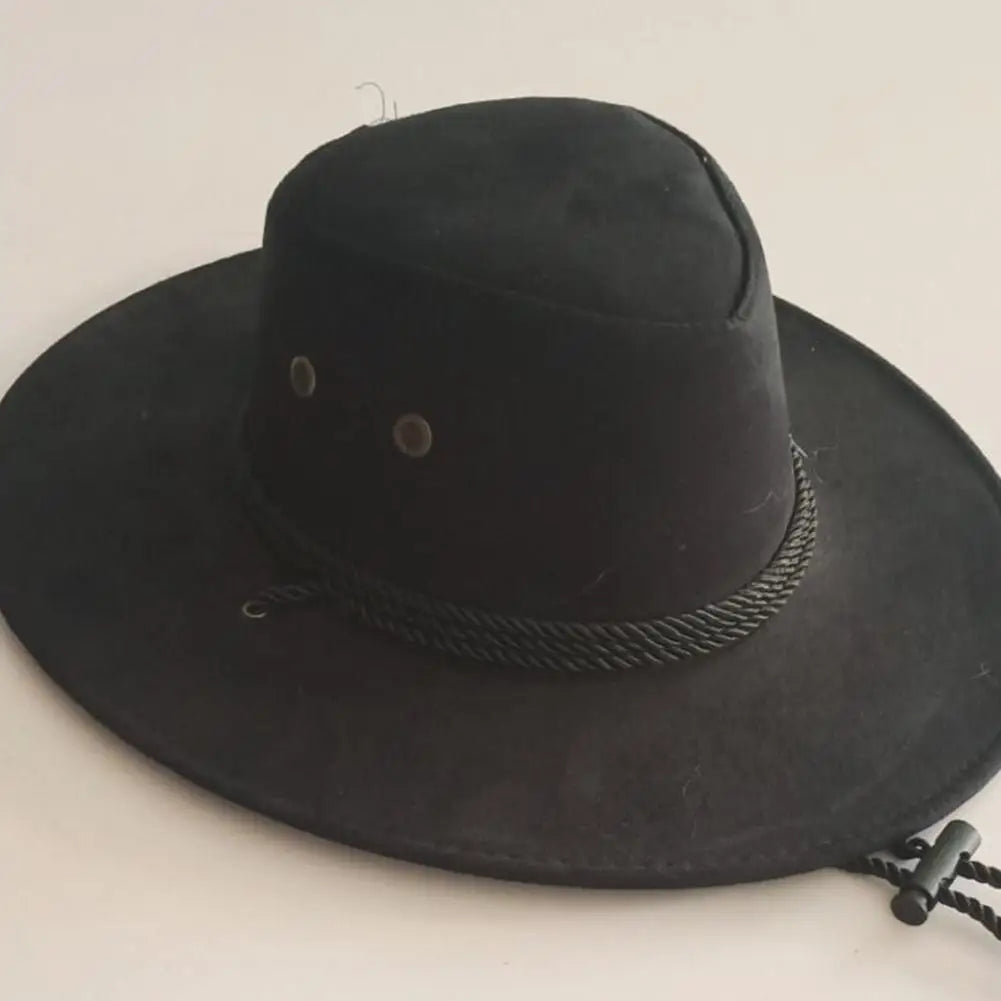 Color Men Western Cowboy Hat Big-edge Gentleman Cowgirl Jazz Gifts West Cowboy Hat For Men Color Mongolian Caps Costumes