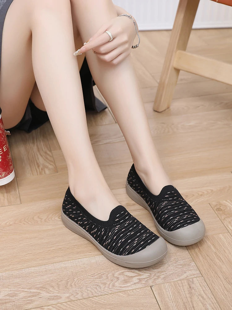 Women's Summer 2025 Casual Shoes Lightweight Anti-Slip Breathable for Commuting Outdoor Travel Casual Shoes Free Shipping