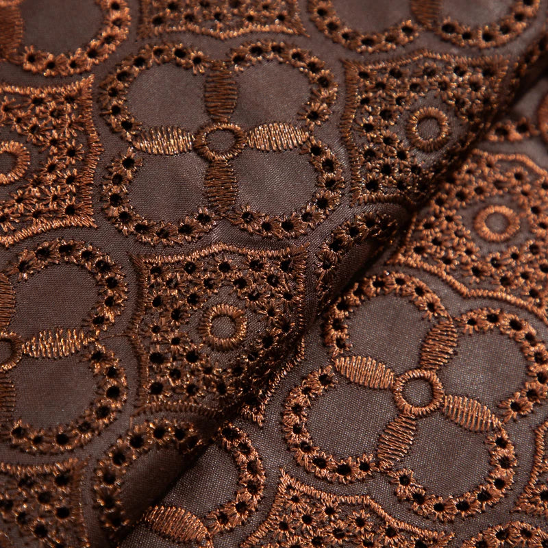Smooth African Cotton Lace Fabric 5 Yards 2025 Swiss Voile High Quality Nigerian Cotton Lace Fabric For Sew Diy Men Cloth F3808