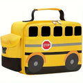 Children's Lunch Bag for Kids Cute 3D Bus Thermal Insulated Small Lunch Box Leakproof Boys Girls Toddler School Tote Bag