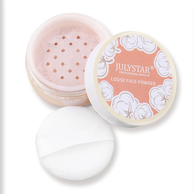 Mineral Face Powder Waterproof Oil Control Translucent Setting Powder High Coverage Makeup Fixer Powder Make-up For Women Makeup