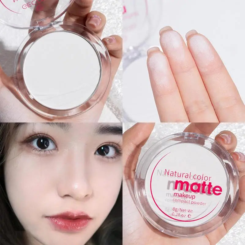 Make Up Face Powder Pressed Powder Brighten Oil-control Nude Makeup Pressed Powder Foundation Makeup Base Cosmetics