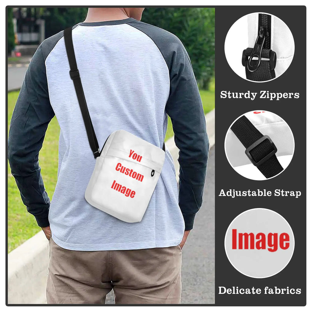 Men's Messenger Bag Fashion Small Polyester Casual Handbags Male CrossBody Shoulder Bags For Men Customized Purses And Handbags