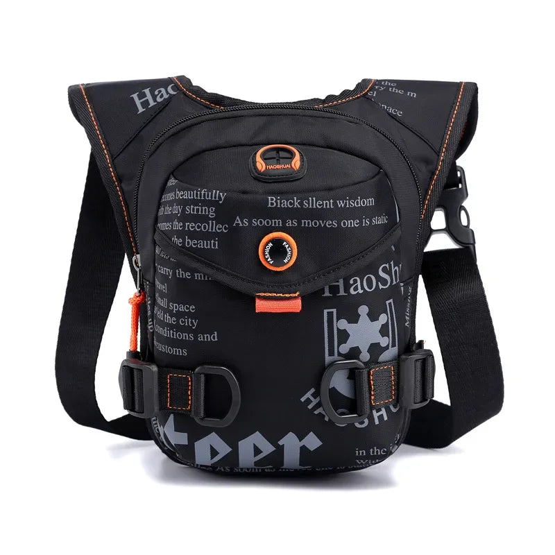 Running Bag Messenger Bag waterproof bags for men Riding Leg Bag Multi-Function Sports Men's Chest Bag Portable waist bag