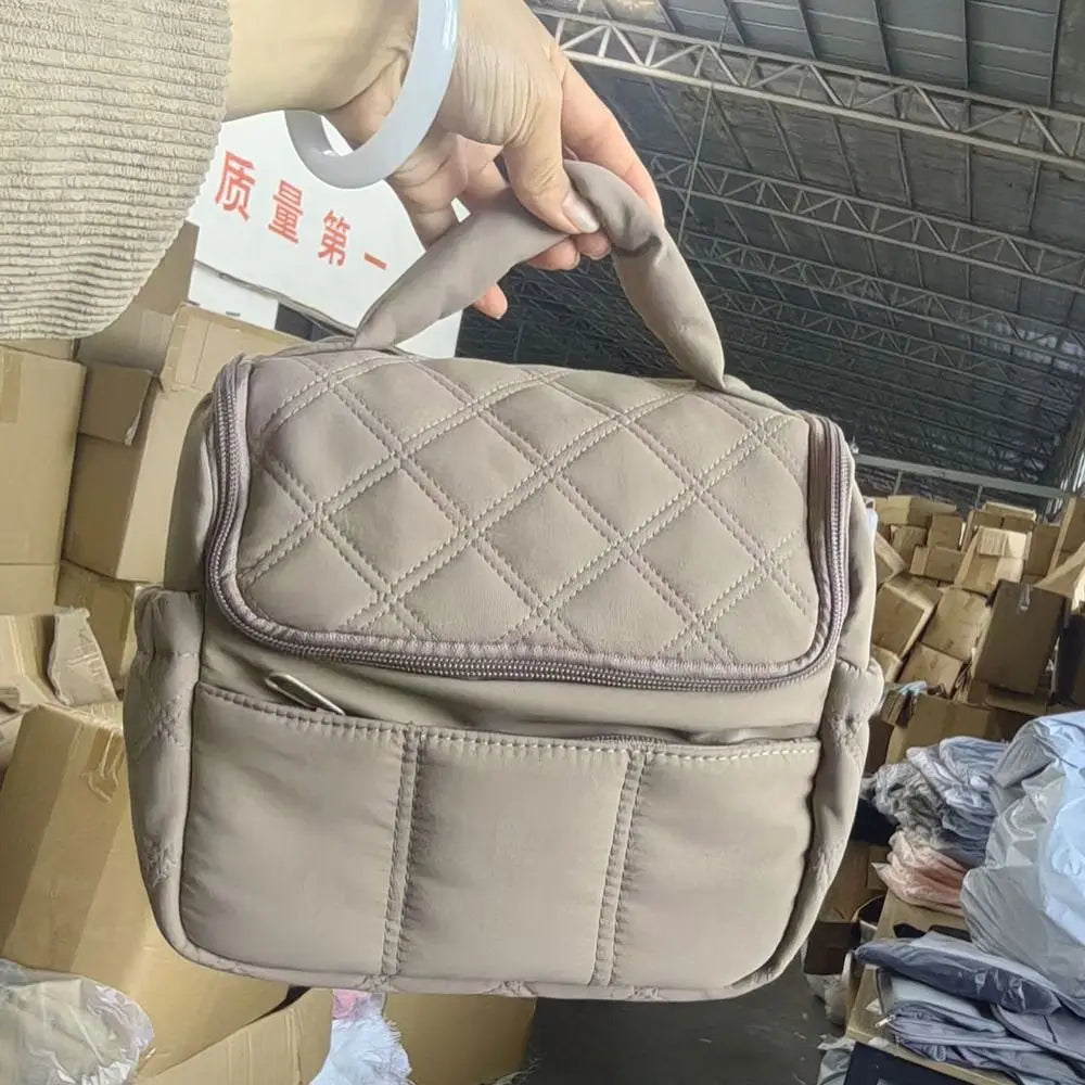 New Nylon Lunch Bag Reusable Multi-functional Insulated Lunch Box Leakproof Insulated Bag Women Special Purpose Bags