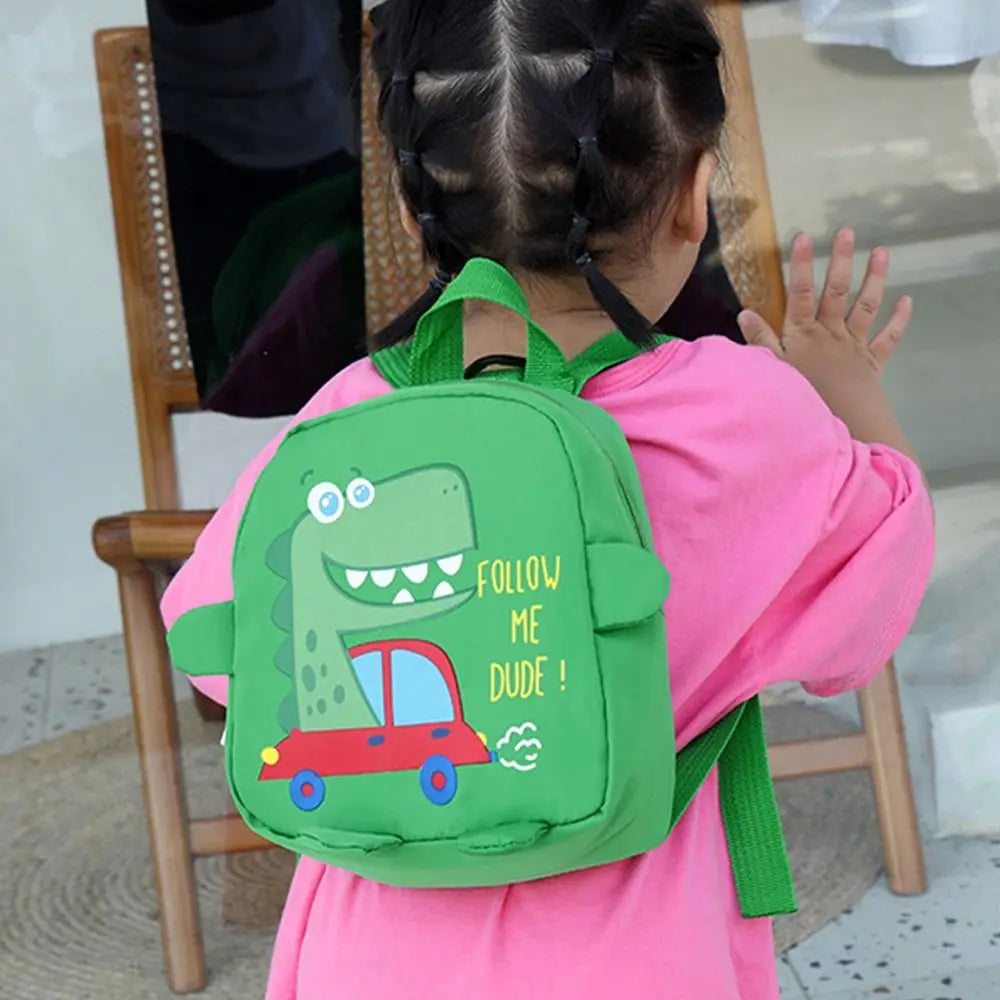 Children Cute Cartoon Dinosaur School Bags Anti-lost Backpacks Toddler Rucksack Kindergarten Schoolbag