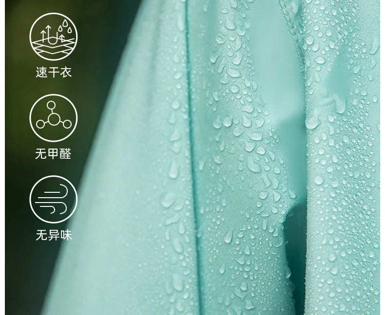 Kid's Waterproof Raincoat with Backpack Space New Children's Full Body Rain Suit Elementary School Students School Raincoat