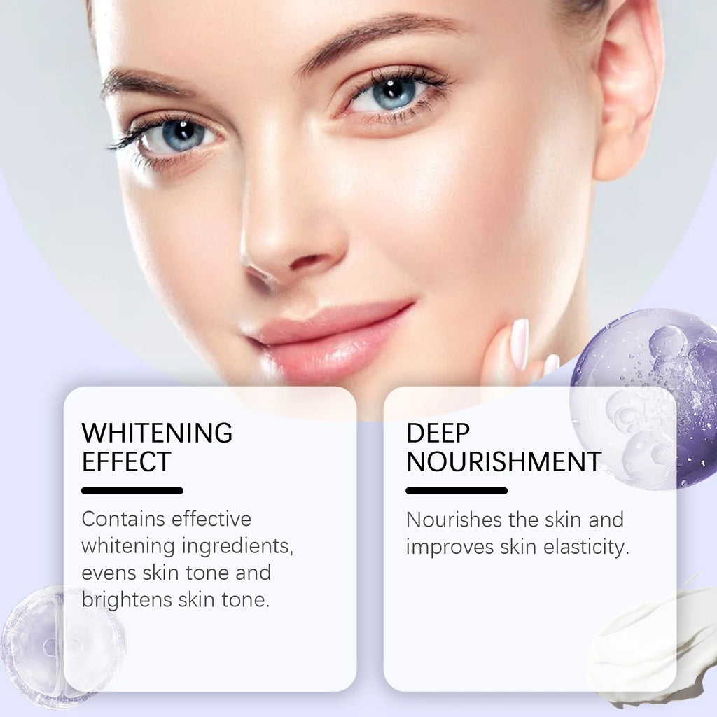 Brightening Cream Moisturizes and Cares for The Skin, Brightening The Complexion, Moisturizing and Repairing Dryness