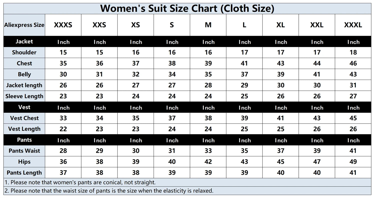 Fashion Navy Blue Striped Women Suit 3 Pcs Female Clothing Slim Fit Formal Office Lady Blazer Set (Jacket+Vest+Pants)