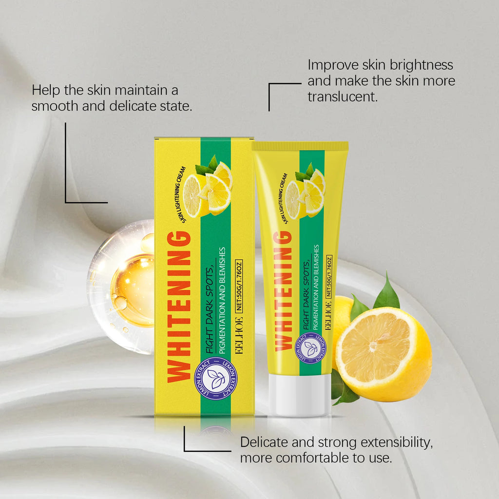 Lemon Brightening Body Lotion Gently Moisturizes Dry Skin Even Skin Tone Whitening Nourishing Lightening Body Cream