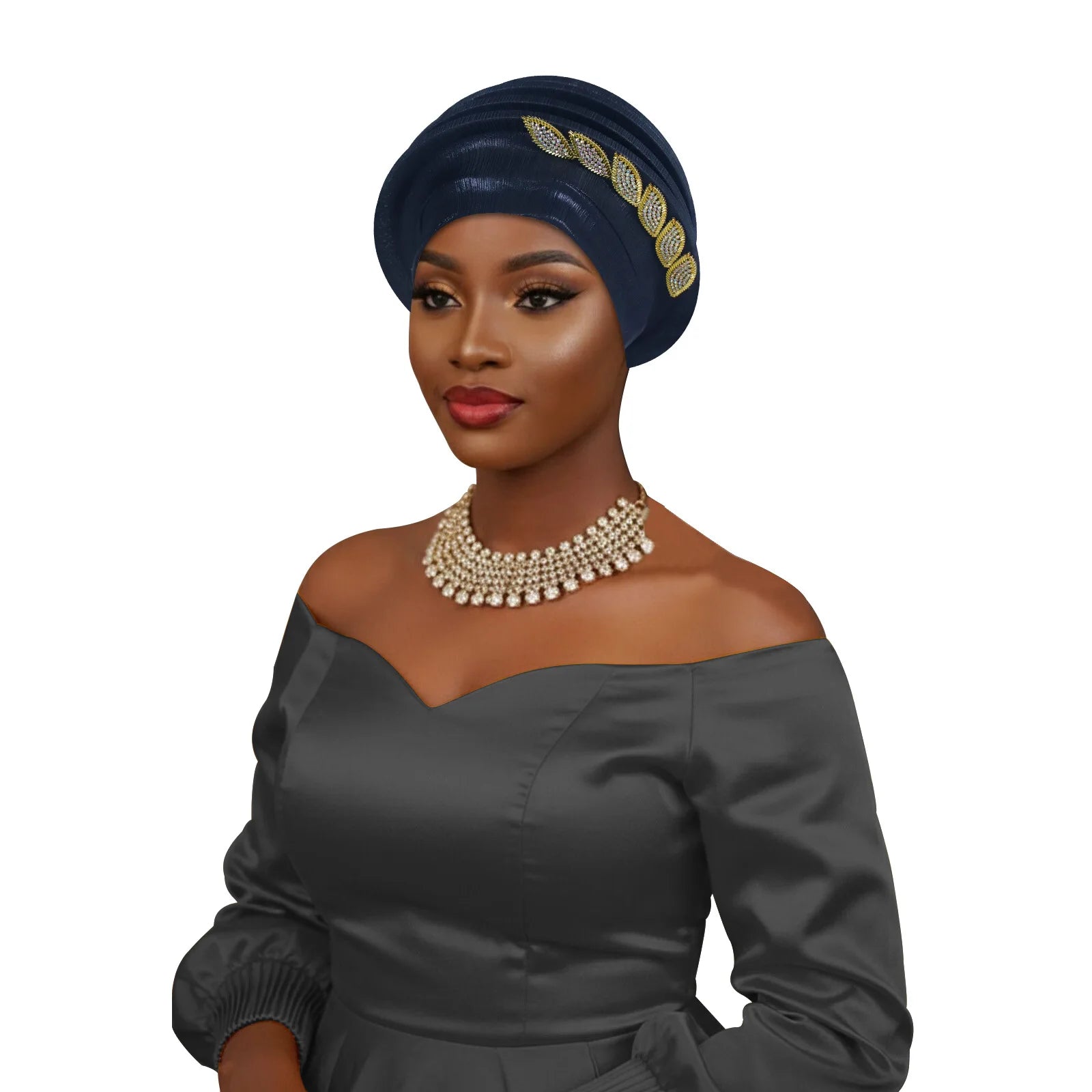 Ready African Auto Gele Headtie Women's Turban Cap Nigeria Wedding Geles Muslim Head Wraps Bonnet Turbante Mujer 2026 New