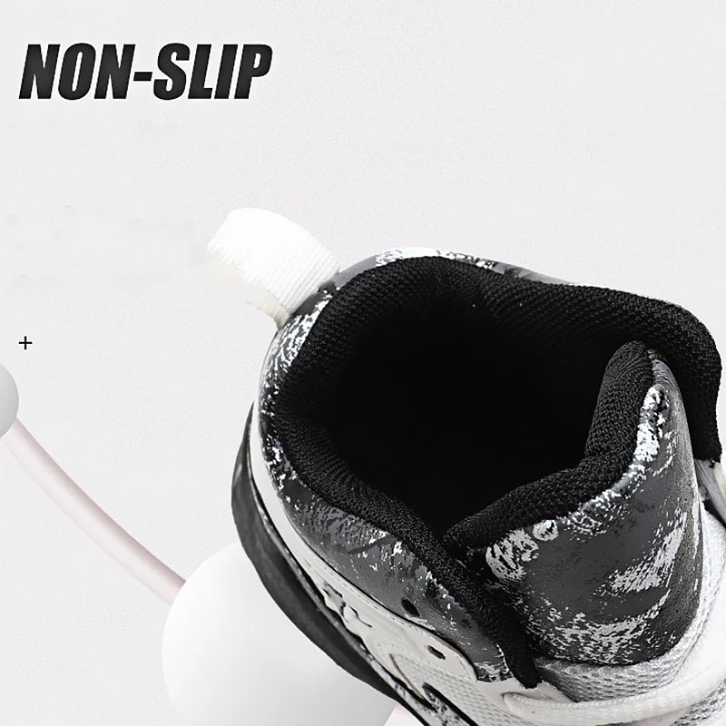 Children's Basketball Shoes for Boys Kids Sneakers Outdoor Non-slip Sports Running Child Girls Basket Trainer Shoes Walking Shoe