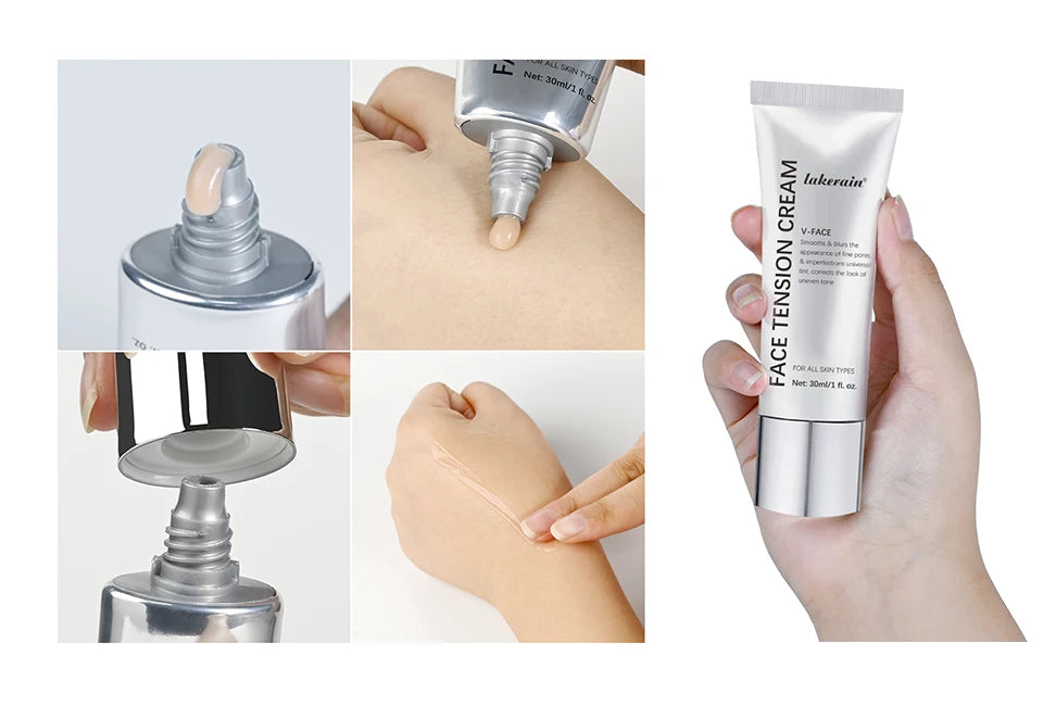 Instantly Firming Face Primer Long-term Moisturizing Seamlessly Blends Skin For Face Blurring Base Primer Korean Makeup 30ml