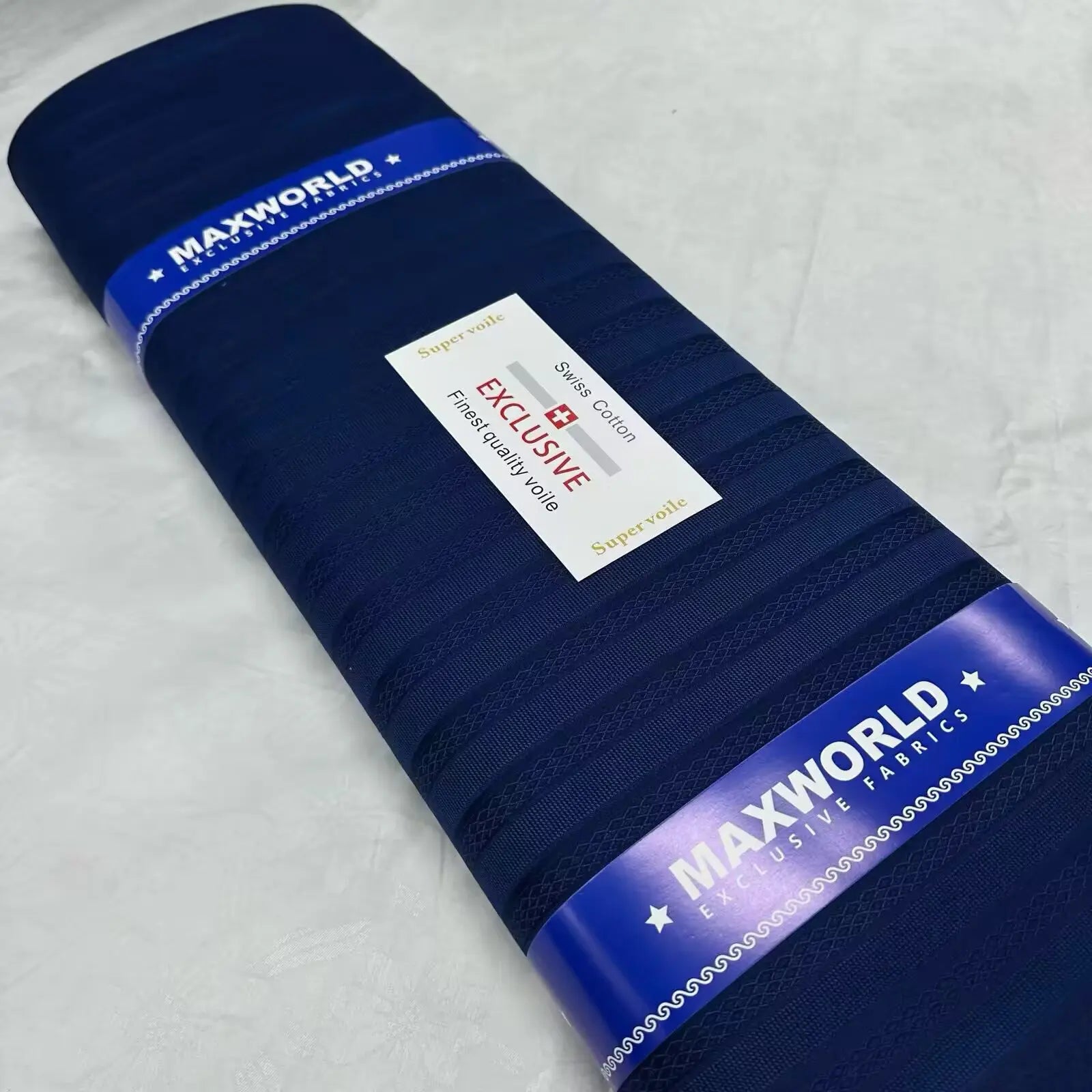 Latest 5 Yards African Soft Atiku Fabric For Men Suit Swiss Voile 100% Cotton Lace Fabric For Clothes Sewing 16A54