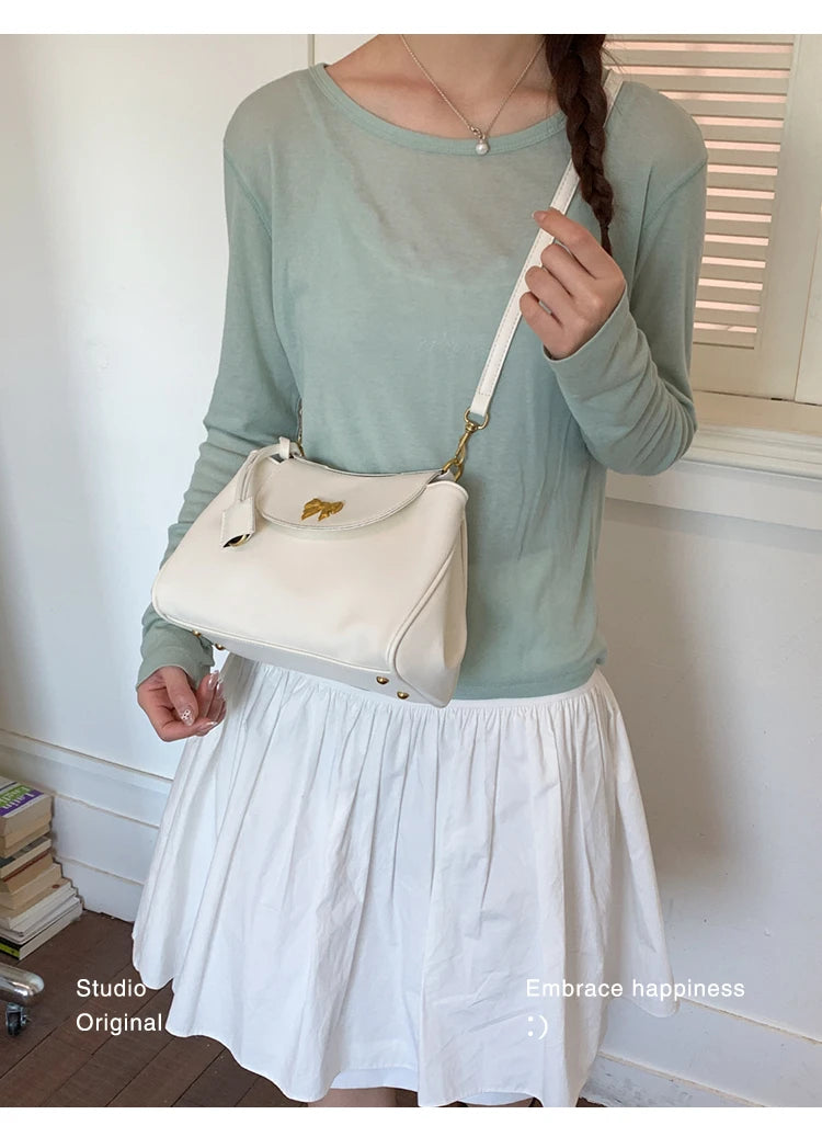 Diaper Bags Luxury Brand Genuine Leather Shoulder Bag Messenger For Ladies Elegant Classic Women Handbags Practical