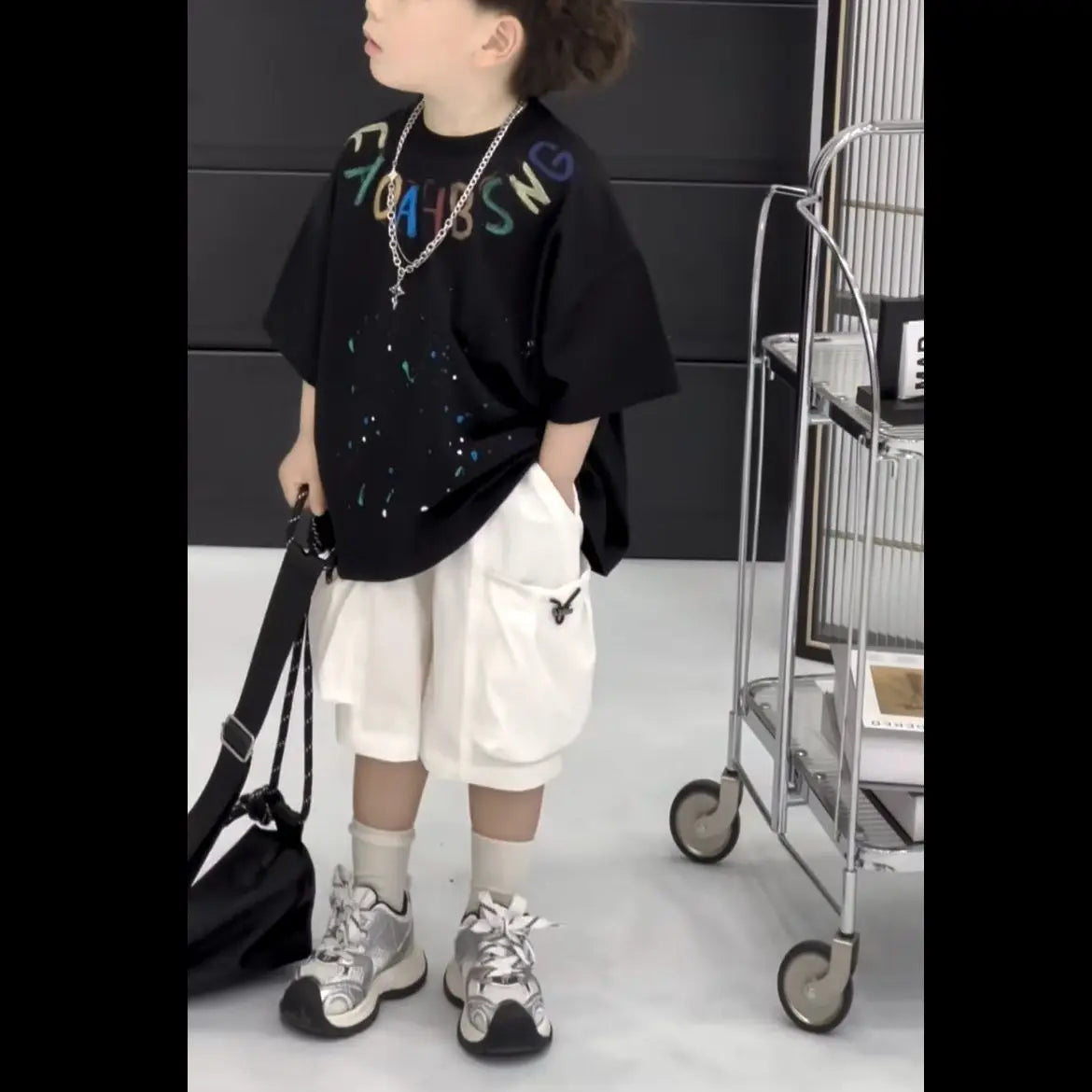 Baby Boys Summer Sportswear.Suit 2025 New Children Streetwear kid Boy Short Sleeve T Shirt + Denim Shorts 2PCS Set Outfits 2-10Y