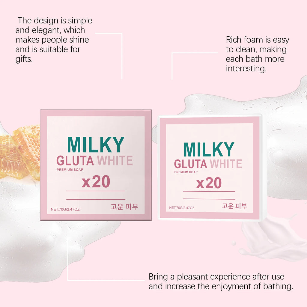 Milk Moisturizing Soap Cleansing Nourish Rich Foam Reduce Dark Spot Oil Control Bleaching Brightening Body Bathing Handmade Soap
