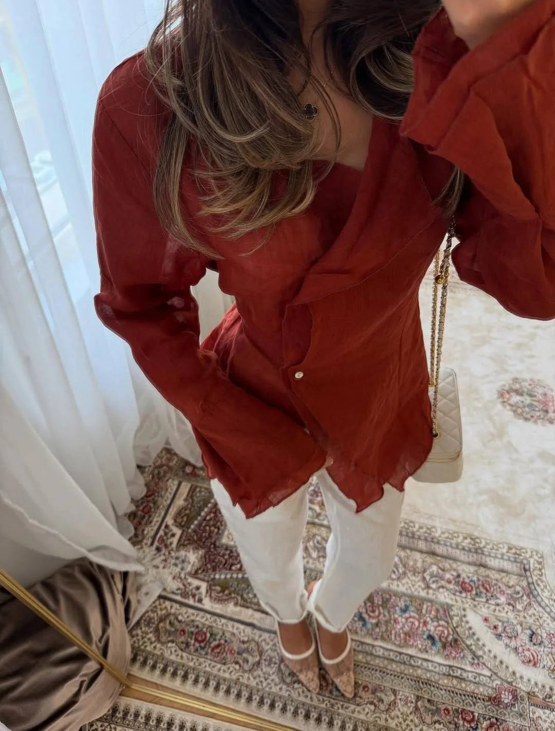 Women Blouses 2026 Spring Summer Long Sleeve Blouse Woman Blouse Shirt Office Elegant Work Shirt Top Blusas Mujer De Moda