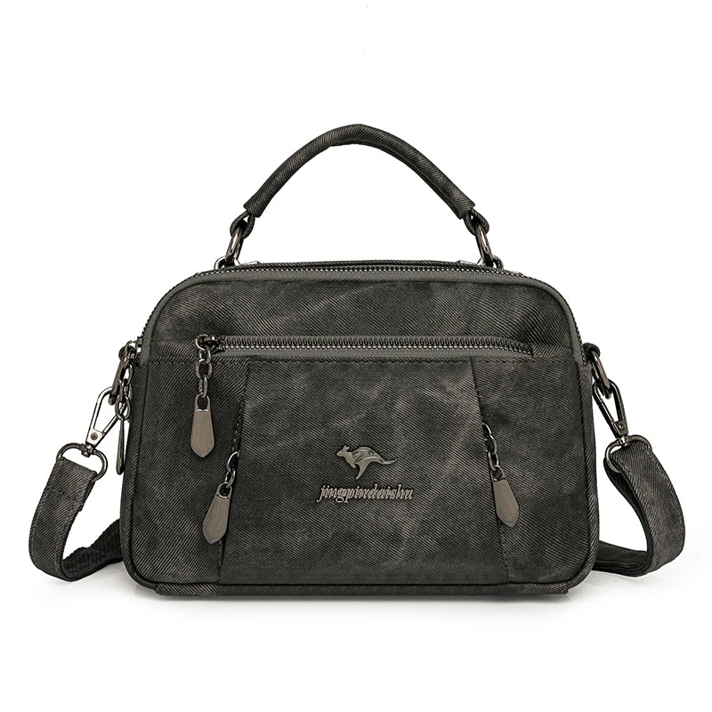 New Women Bags Trend nylon Messenger Handbag Multiple pockets Crossbody Bags Ladies High Quality Shoulder Bag Purses for Womens