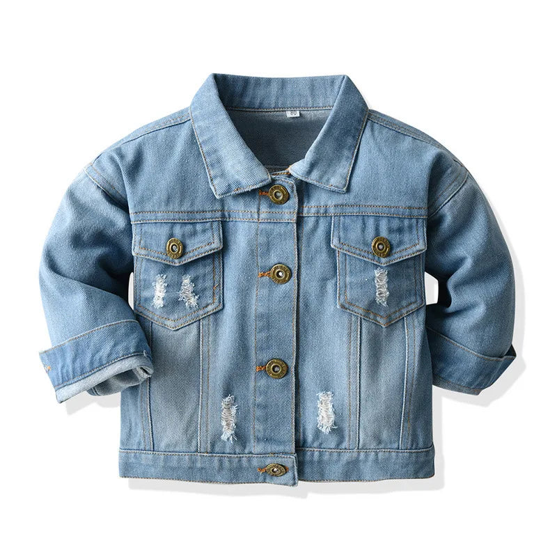Personalized Denim Jacket Toddler Outwear Patch Coats Custom Name Jean Jacket  Ideal Gift Birth Presents Autumn 2025 New