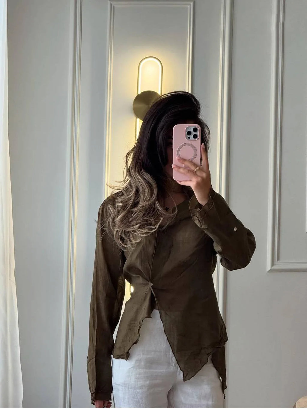 Women Blouses 2026 Spring Summer Long Sleeve Blouse Woman Blouse Shirt Office Elegant Work Shirt Top Blusas Mujer De Moda