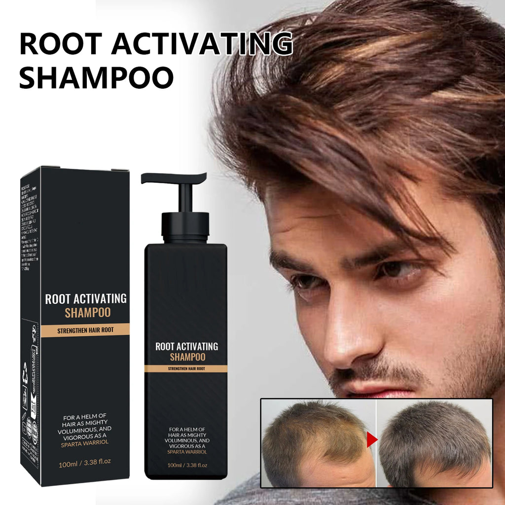 Hair Growth Shampoo for Men Strengthen Scalp Nourishing Anti Hair Loss Moisturizing Repairing Non-greasy Oil Control Clean 100ml