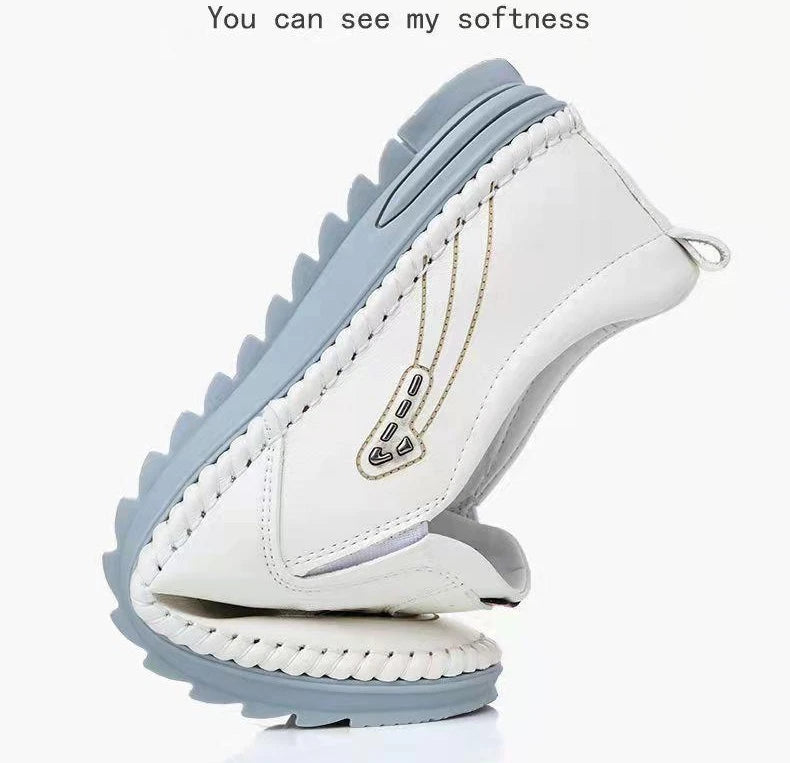 Fashion Men Loafers Lightweight Men's Driving Shoes Brand Anti-Slip Comfortable Flat Shoes Designer Rubber Sole Breathable Shoes