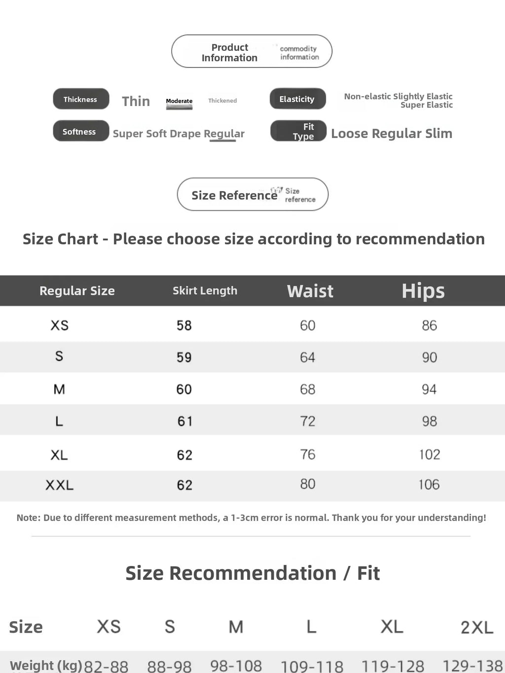 Design Sensation  Maturity Slimming Midi Skirt Women's Spring 2026 New Style High Waist Zipper Side Slit H-Shape Skirt