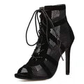 High Heels Women's Sandals New Open Toe Casual Latin Dance Shoes Girls' Ballroom Sandals Large High Heels Women's Shoes 250