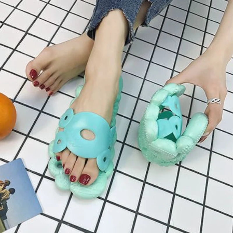 Women's Slippers And Ladies Sandals Bathroom Bedroom Shoes Soft Sabot H Sandal Slides Premium But Cheap 39 Shoe Original